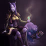 Commission - Xandrael the Draenei Mage