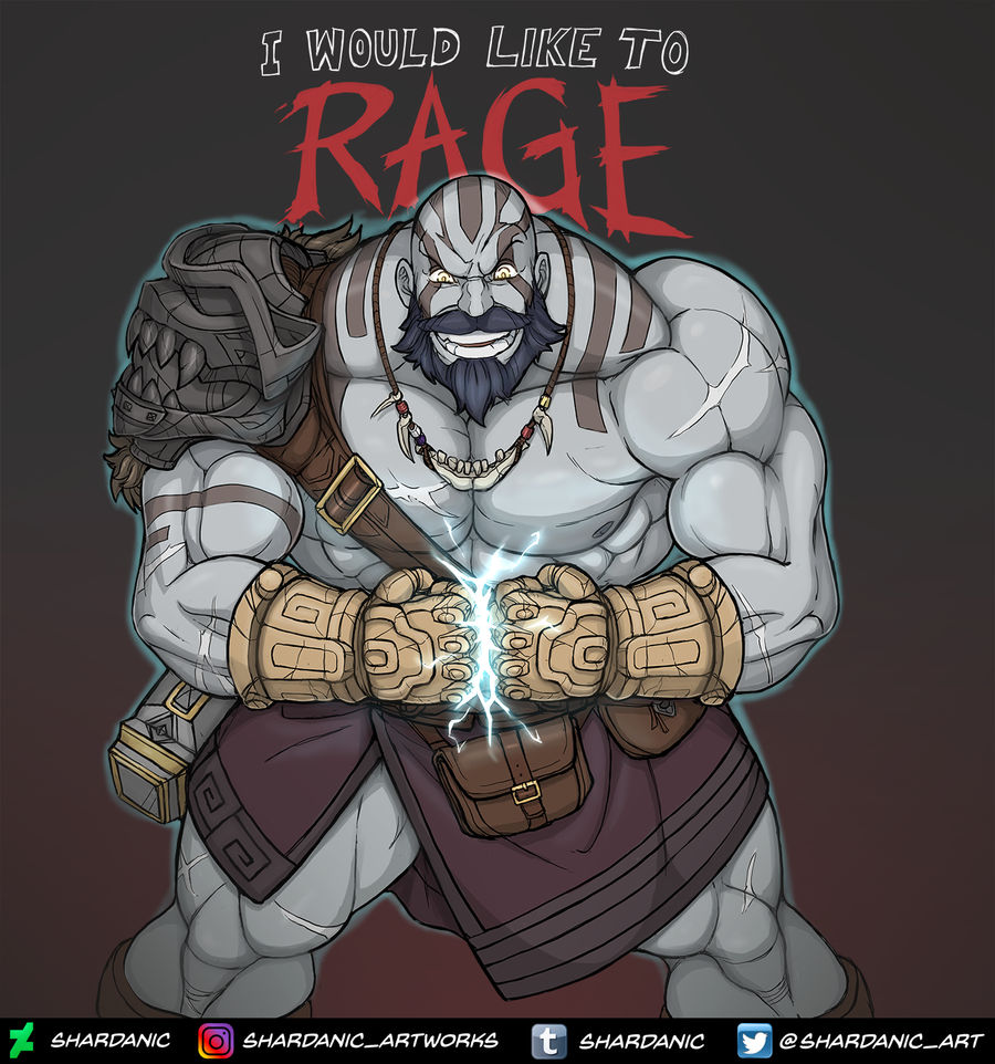 Grog Rage Strongjaw by Shardanic on DeviantArt