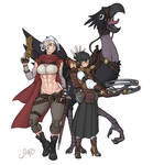 Sal the Cacophony and Crew by Shardanic