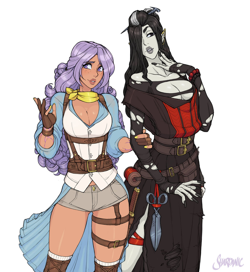 Imogen and Laudna by Shardanic on DeviantArt