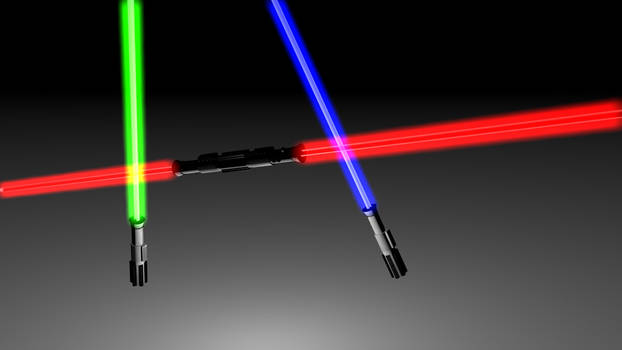 Lightsabers render