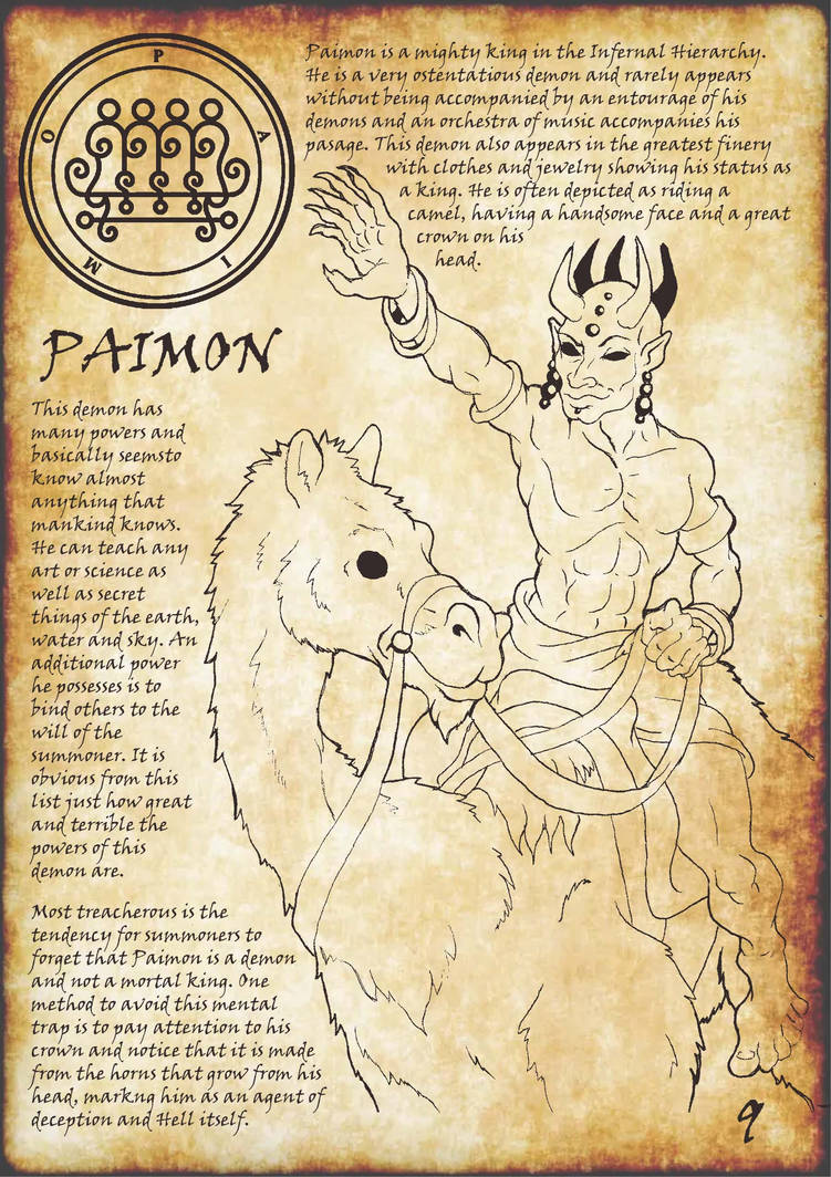 DEMON ART CHALLENGE - 9 - Paimon by Eggplantm on DeviantArt