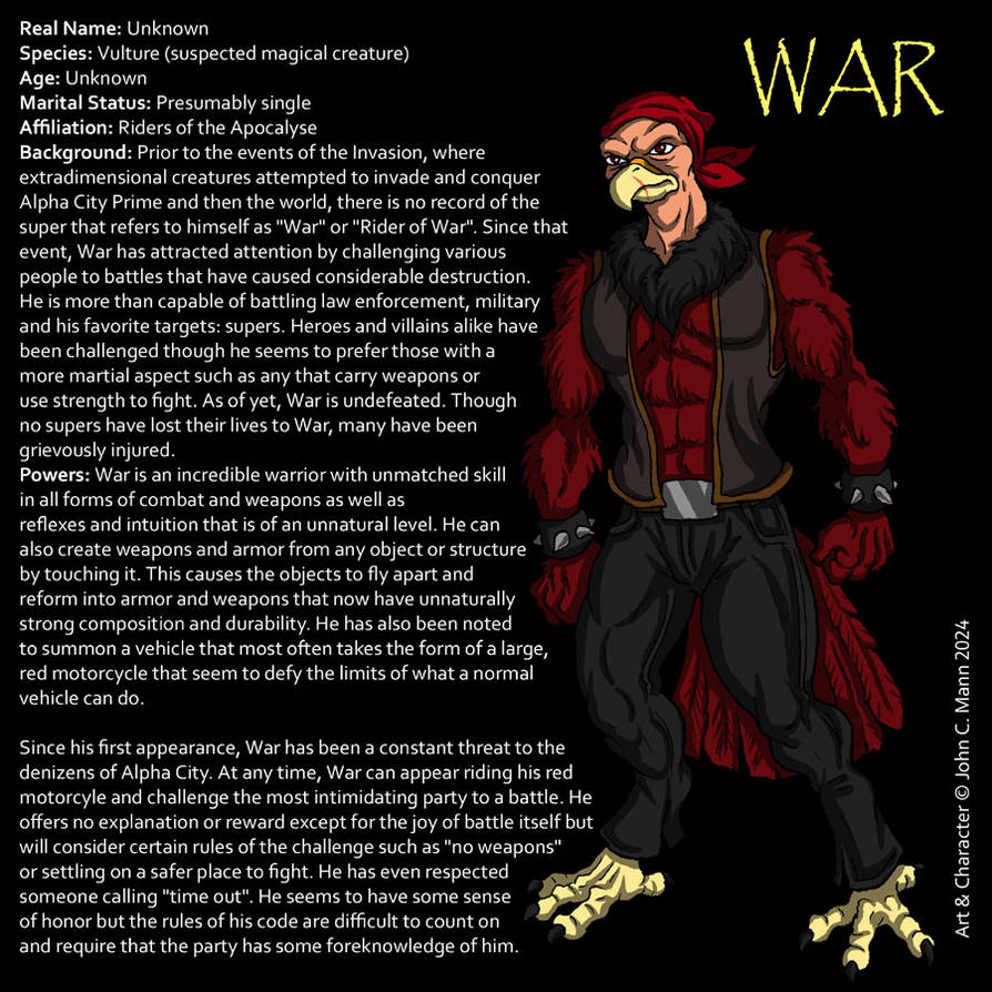 Apocalypse Rider War by Eggplantm on DeviantArt