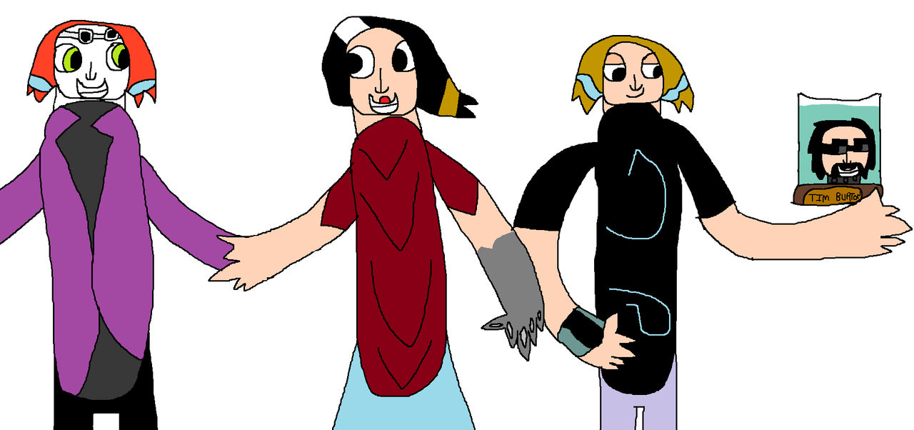 The Futuristic Inseparable Trio by QueenOfBurtonia1999 on DeviantArt