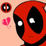 Heart-broken Deadpool