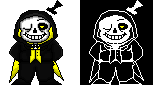 Sans- Minecraft Pixel art by FatFrenzyFoes on DeviantArt