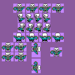 Pixilart - Promised Sans Overworld sprite remastered by RJW3009