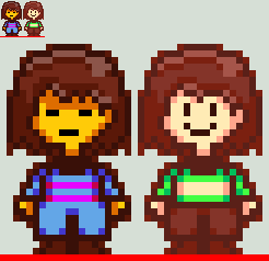 Frisk And Chara Undertale 18 Overworld Sprite By Zeroezart On Deviantart Frisk And Chara Undertale 18 Overworld Sprite By Zeroezart On Deviantart