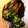 Hulk Toss by Johnathan Rector - Colors