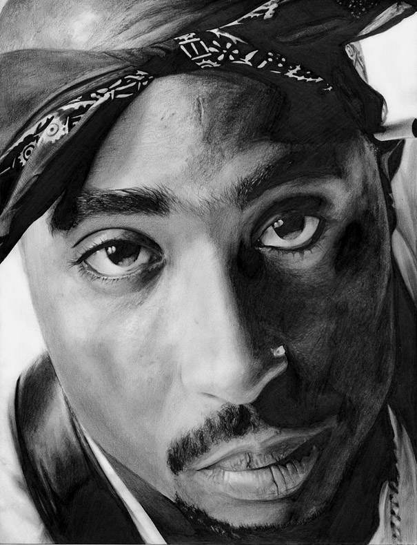 A new tupac portrait