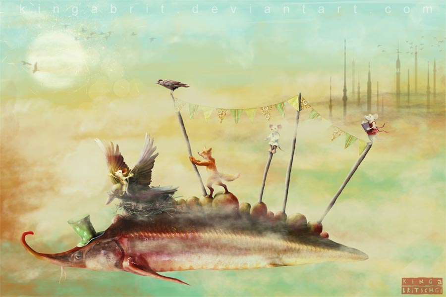 The Travellers by KingaBritschgi