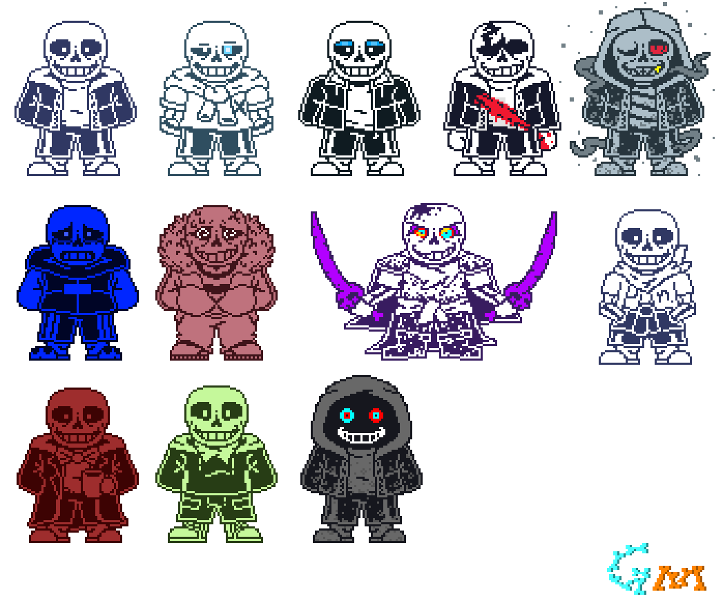 Every Sans AU (Part 5) 