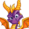 Spyro Pixel Art