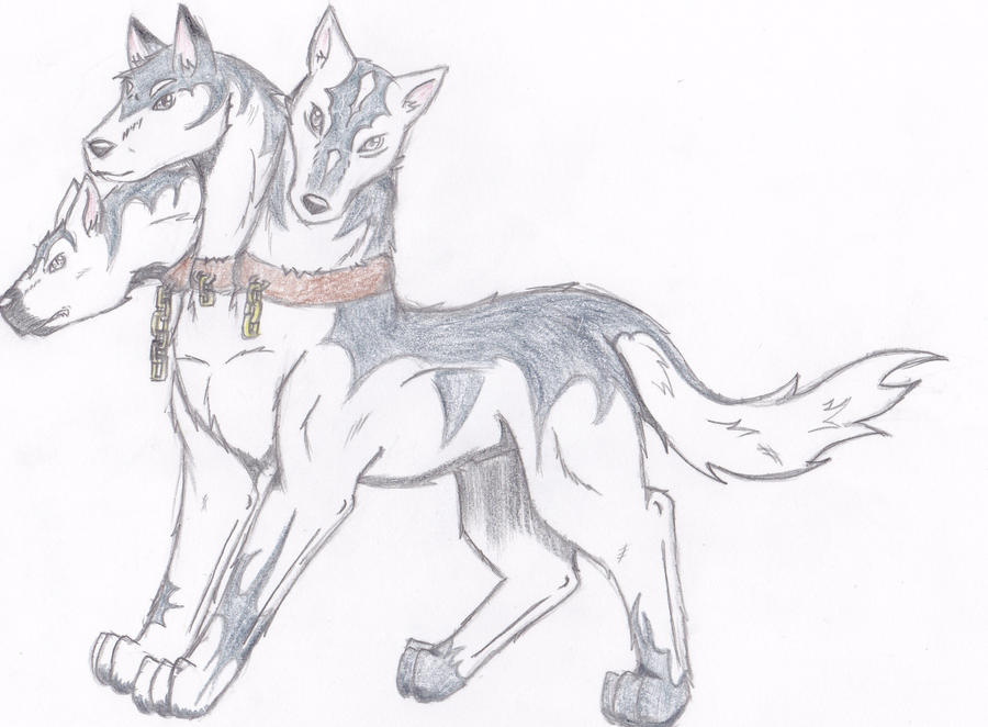 Syberus Wolves Cerberus by Whitesilver93 on DeviantArt
