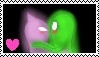 Sneaker and greenie stamp