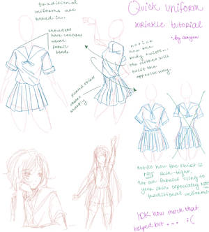 School Uniform Wrinkle Quick Help