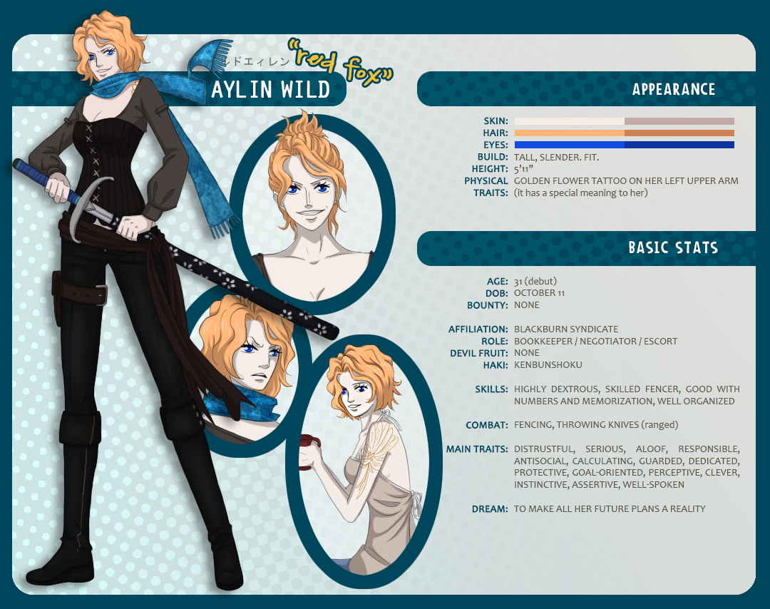 One Piece OC Profile Aylin By Enjoumou On DeviantArt One piece oc profile aylin by enjoumou on deviantart