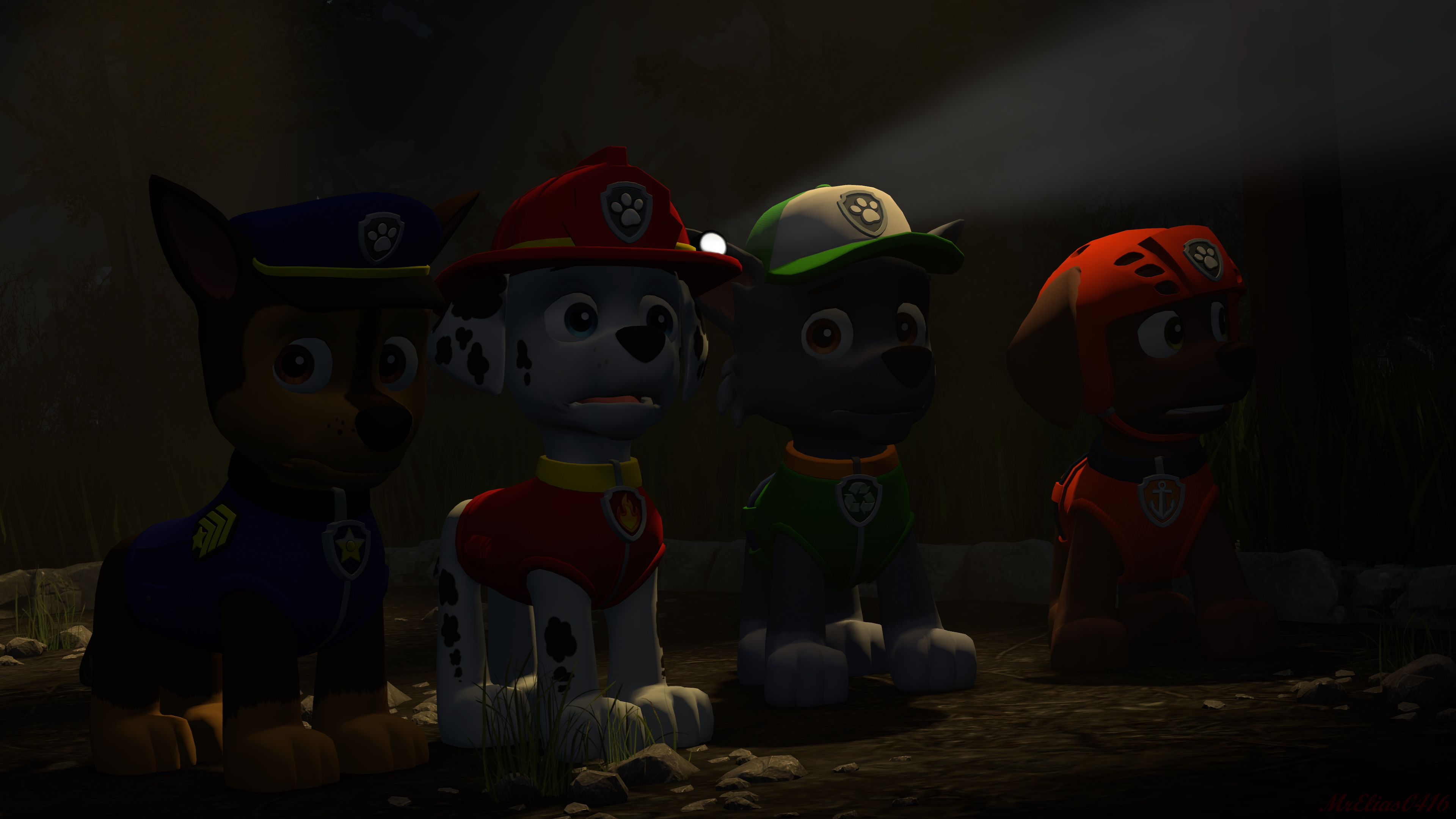 Paw patrol forest hot sale