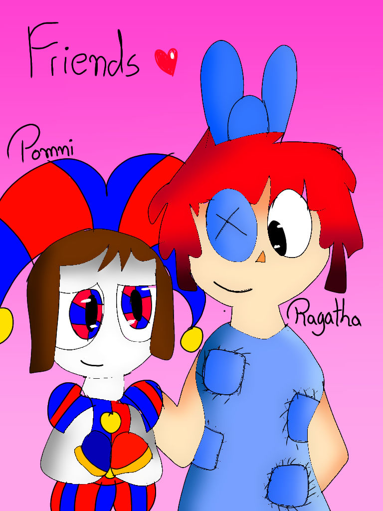 Digital circus pomni and ragatha friends by digitalcircusfanarts on ...