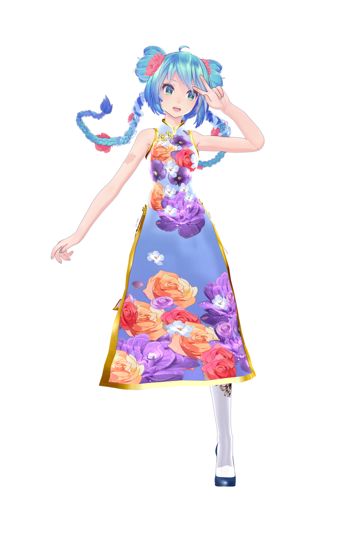 [MMD] Tda China Dress Miku 2.0 by xXTheCrystalGeodeXx on DeviantArt