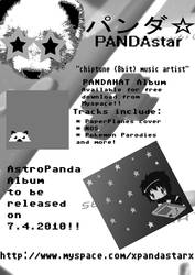 PANDAstar Anime Central flyer