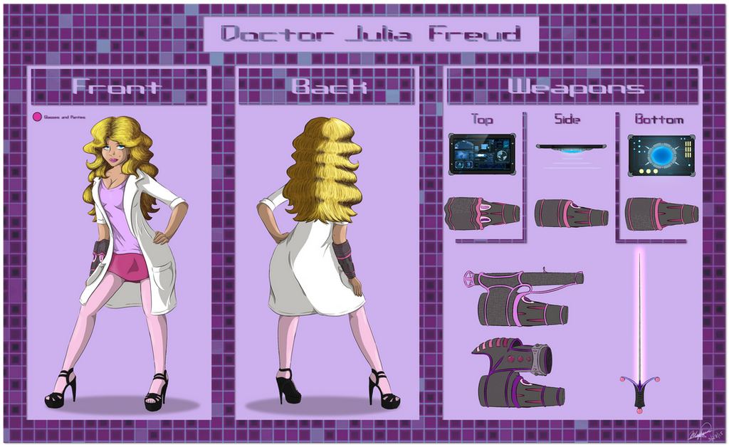 Reference Sheet: Doctor Julia Freud