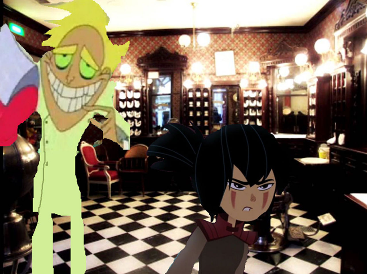 Wizard Barber Kiera's new Barber by Wizardman10 on DeviantArt
