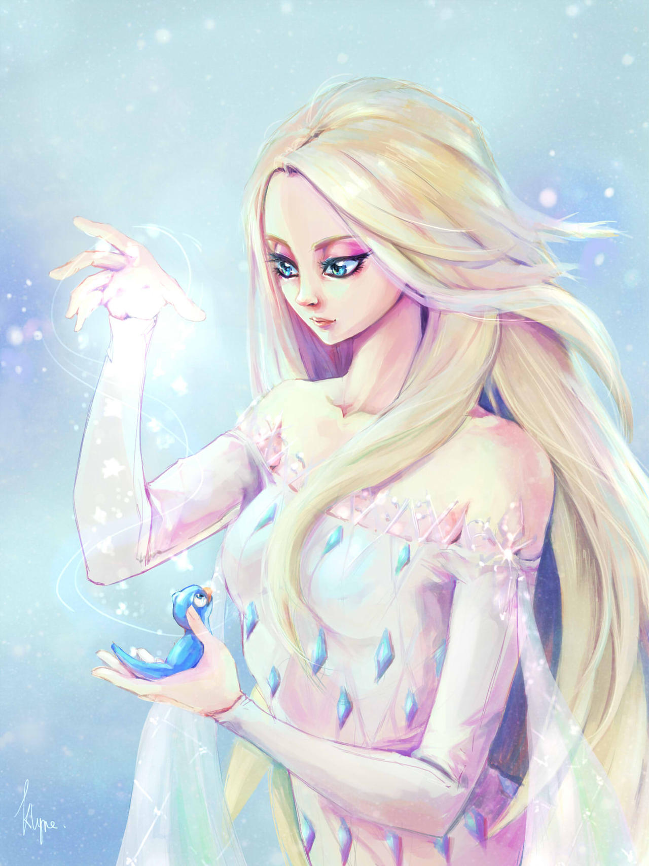 Elsa Element Form Elsa, the fifth element by unknown-997 on DeviantArt