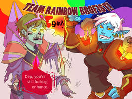 Team Rainbow - Brofist!