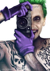 Jared Leto's Killing Joke Style