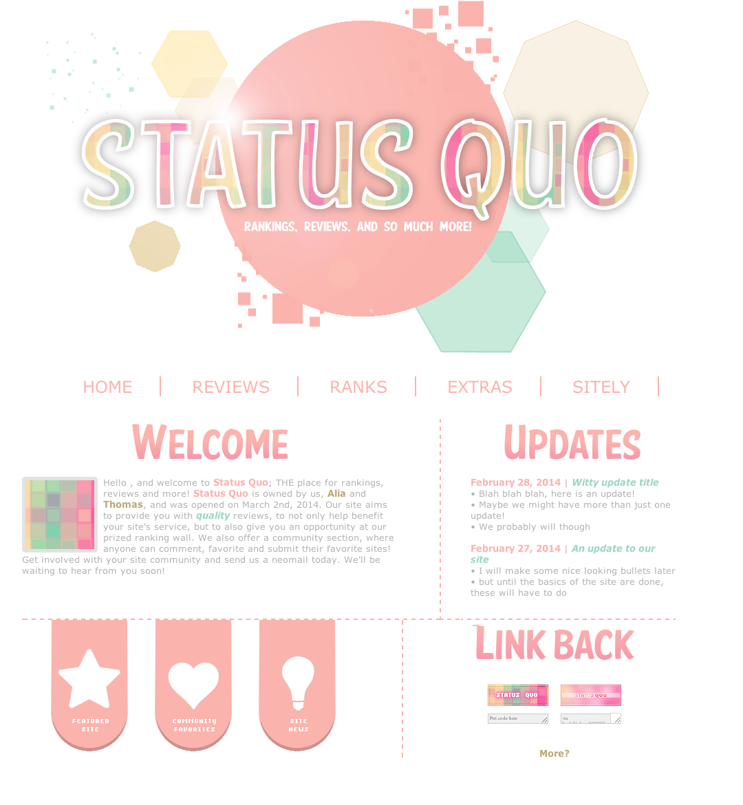 Status Quo Layout