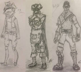 Yeet, Some Fortnite Sketches