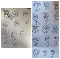 PvZ OCs 2016-2019 comparison