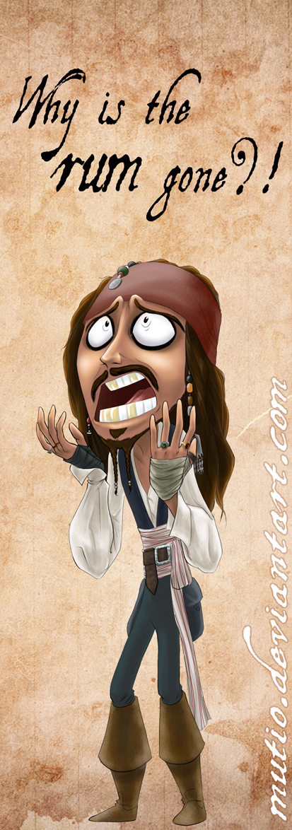 Jack Sparrow Bookmark 1