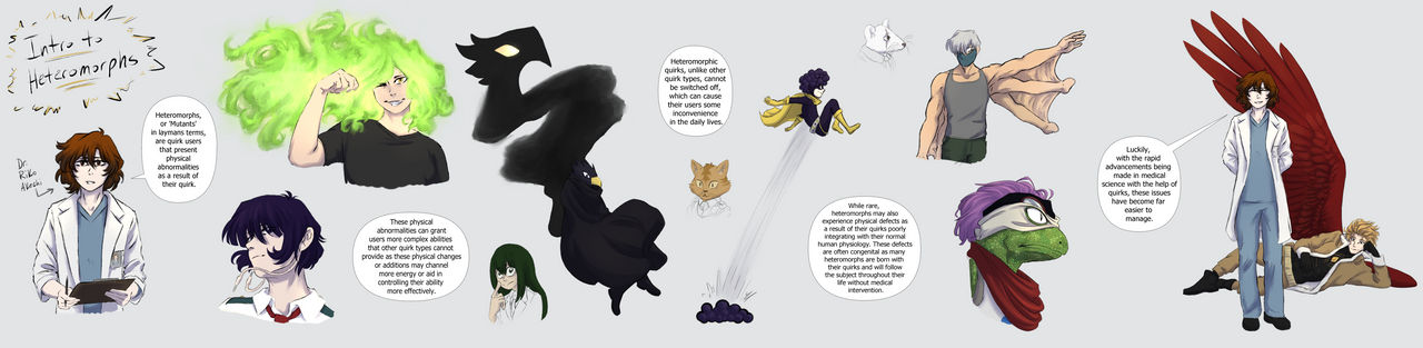 Intro to Heteromorphic Quirks by grouchymoose on DeviantArt