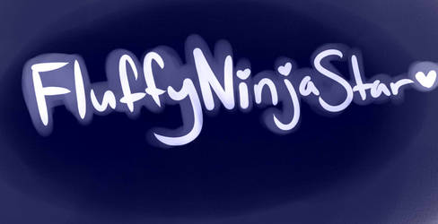 FluffyNinjaStar Banner~