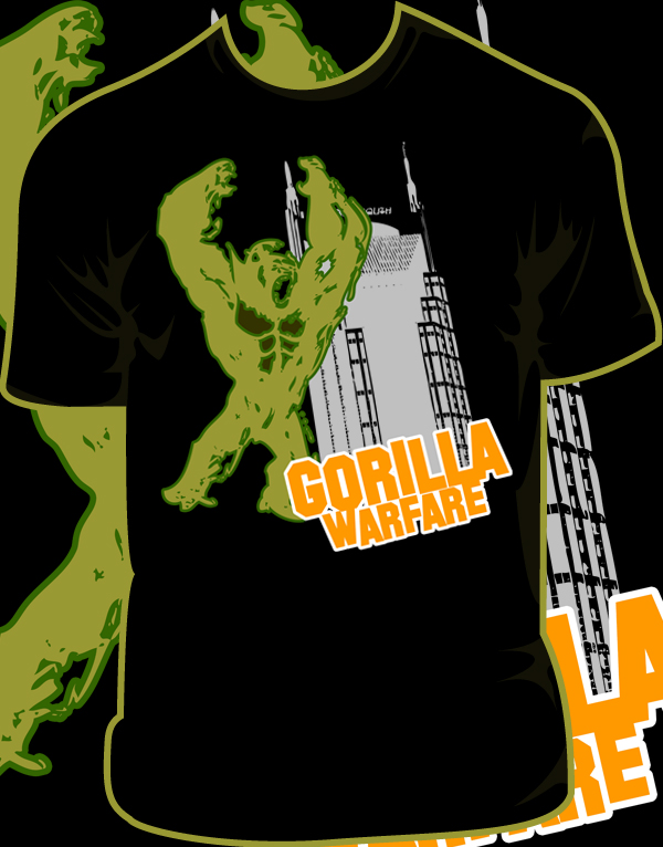 Gorilla Warfare shirt