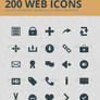 200 Web Icons