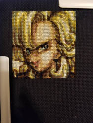 Ayla Portrait Cross Stitch 