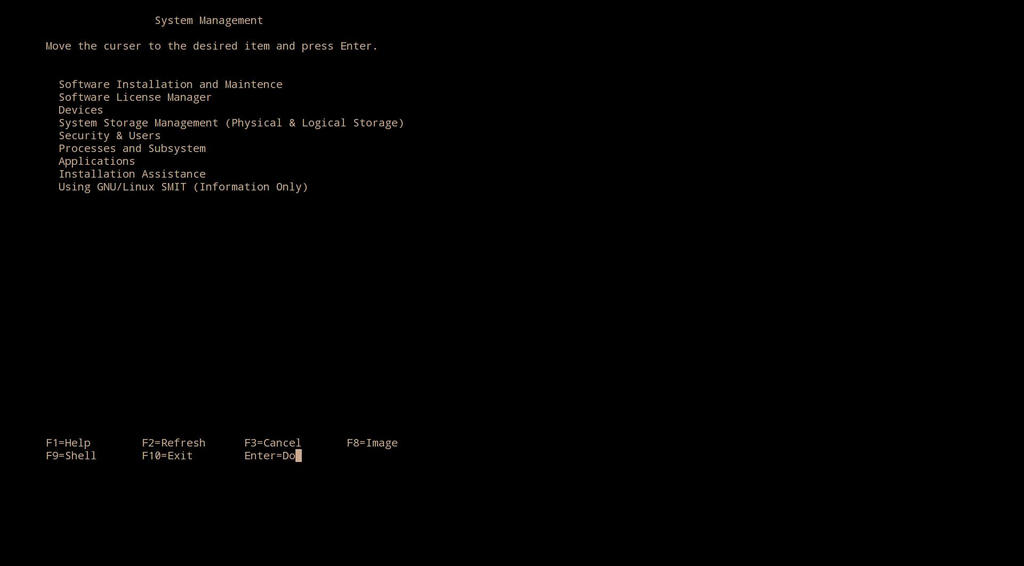 Smit Menu Linux Smit Menu showing other Window at bottom by MrUNIXman on DeviantArt