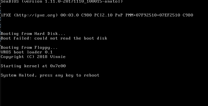 My Research OS bootloader by MrUNIXman on DeviantArt