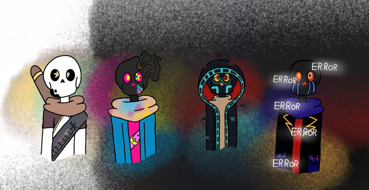 errorink and ship childs by 1cringeyundertalefan on DeviantArt