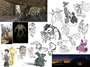 Discworld Sketchdump II