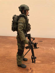 Side View of FBI HRT Operator Action Figure