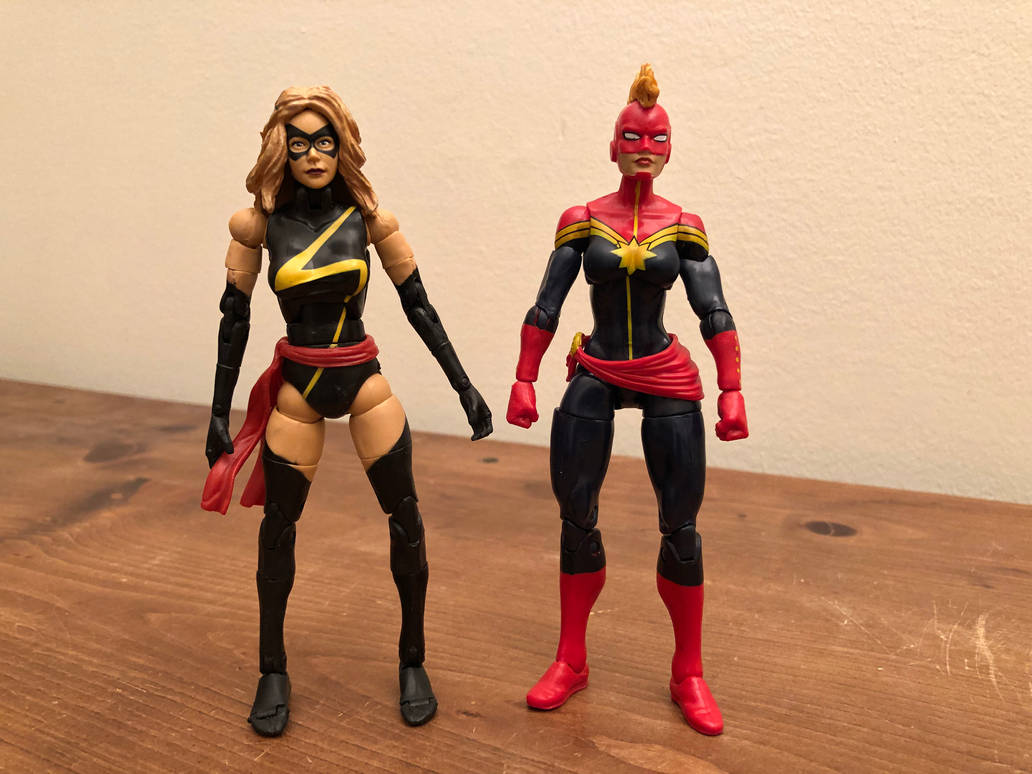 Ms. Marvel vs. Captain Marvel by Myst222007 on DeviantArt