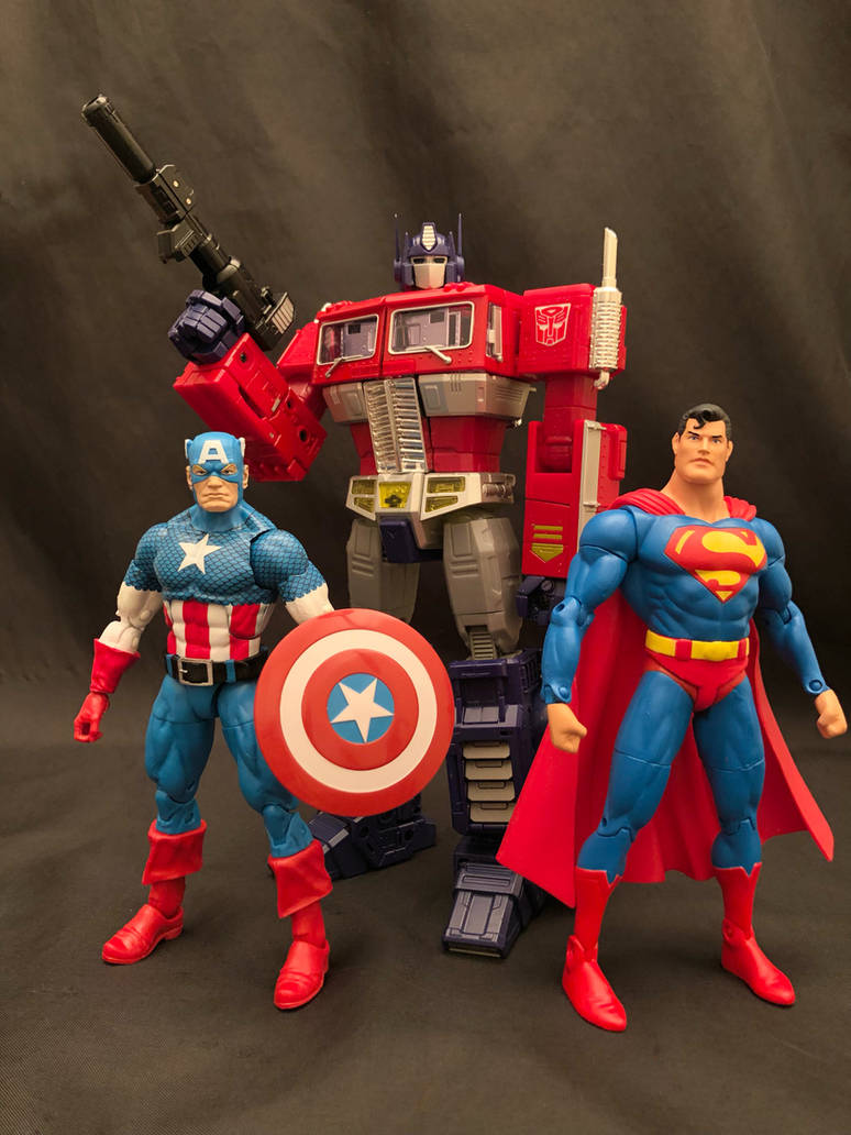 Optimus Prime, Captain America, Superman by Myst222007 on DeviantArt