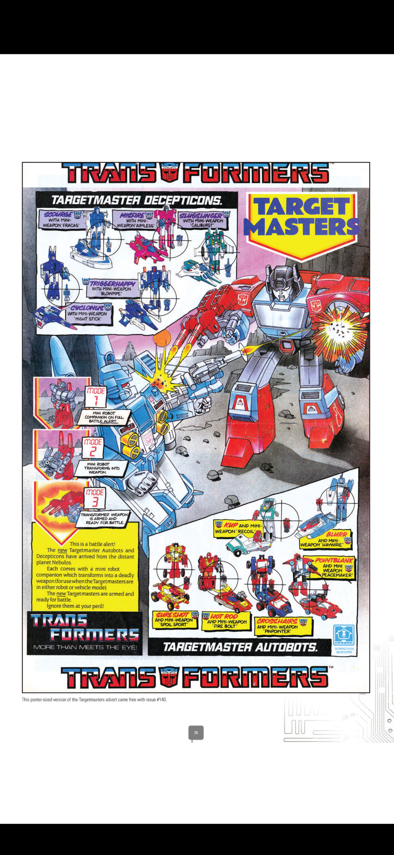TRANSFORMERS: Targetmasters Ad by Myst222007 on DeviantArt