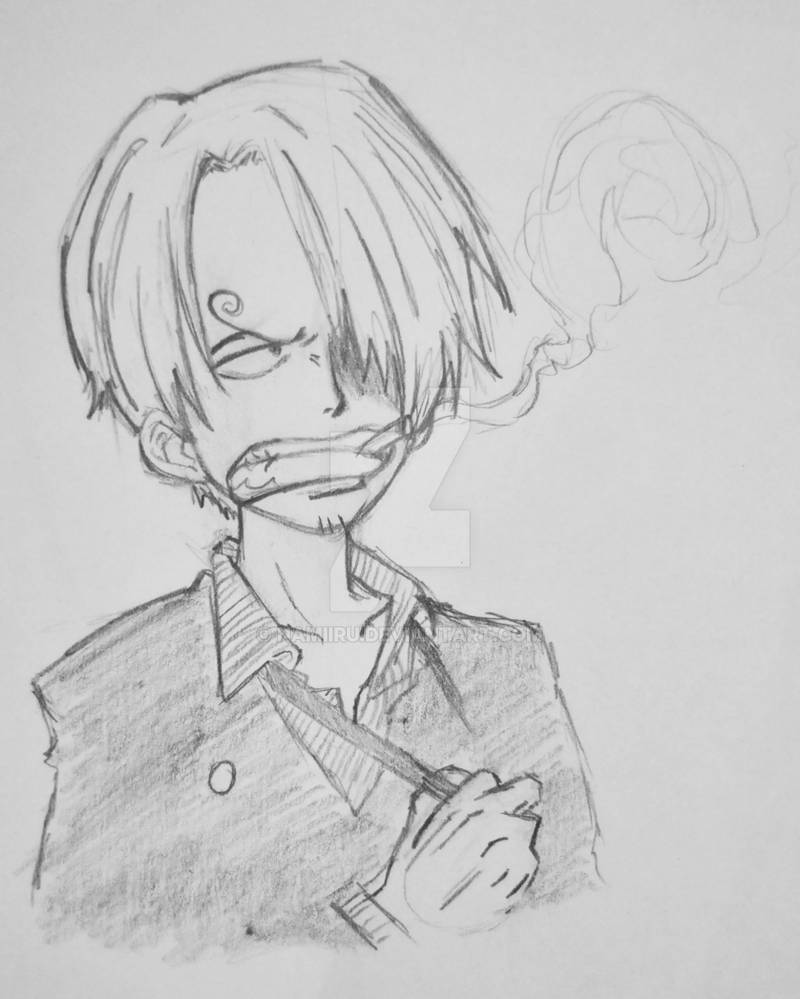 One Piece Sanji Pencil Sketch By Namiiru On Deviantart One Piece Sanji Pencil Sketch By Namiiru On Deviantart