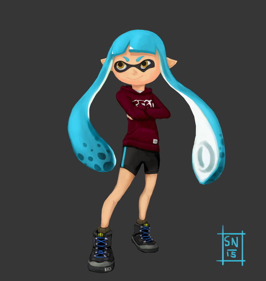 Splatoon Inkling Girl by AdaptableSimon on DeviantArt