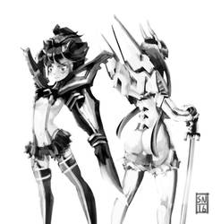 Ryuko and Satsuki Kill La Kill